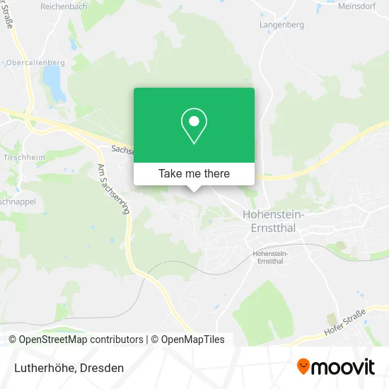 Карта Lutherhöhe