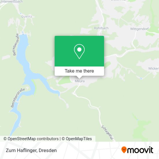 Карта Zum Haflinger