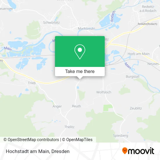 Карта Hochstadt am Main