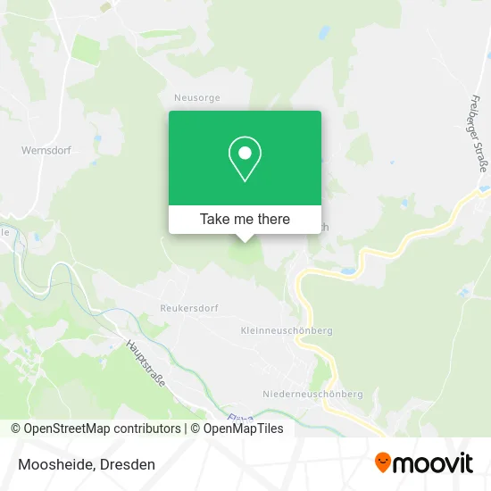 Карта Moosheide