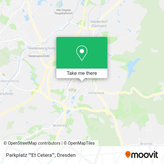 Карта Parkplatz ""Et Cetera""