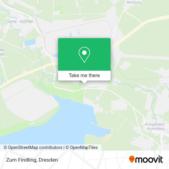 Карта Zum Findling