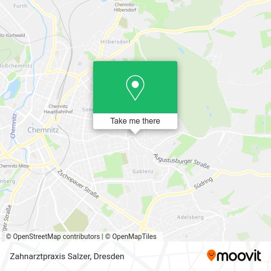 Карта Zahnarztpraxis Salzer