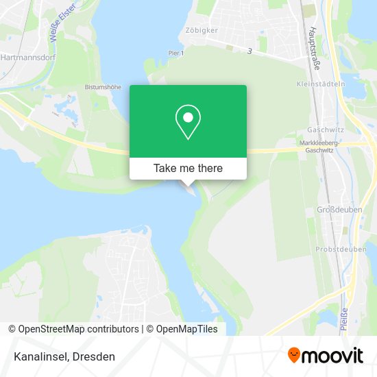 Карта Kanalinsel