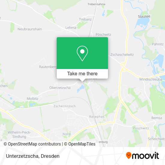 Карта Unterzetzscha