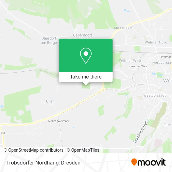 Карта Tröbsdorfer Nordhang