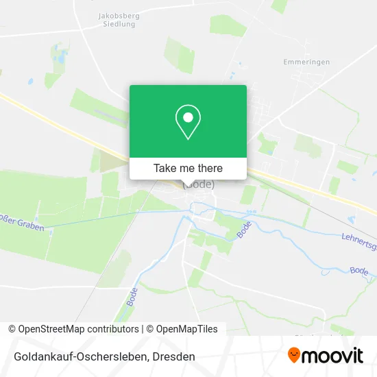 Карта Goldankauf-Oschersleben