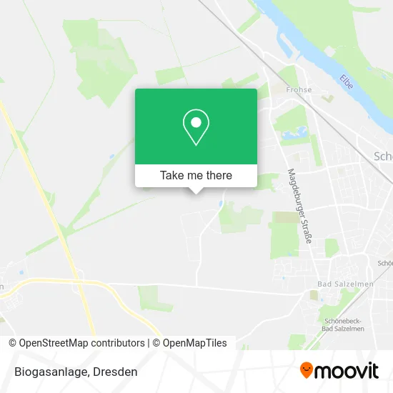 Карта Biogasanlage