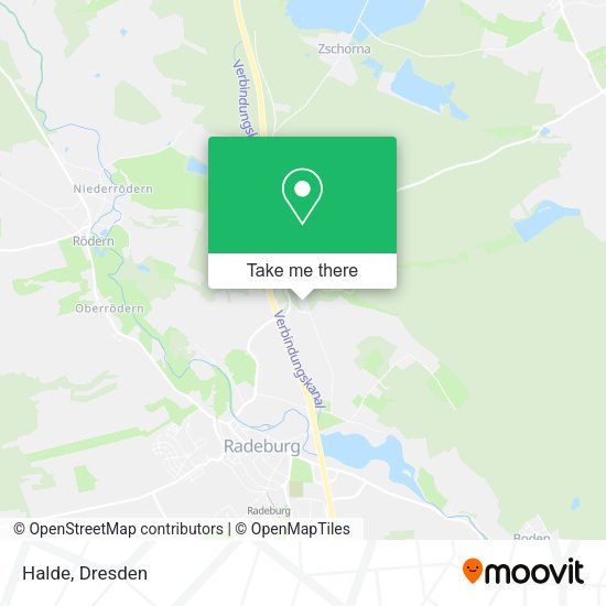 Карта Halde