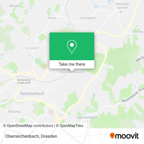 Карта Oberreichenbach