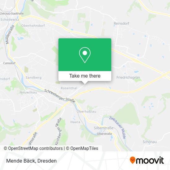 Карта Mende Bäck