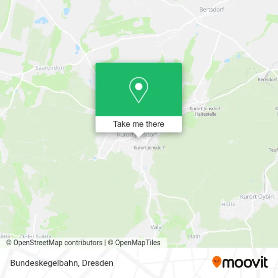 Карта Bundeskegelbahn
