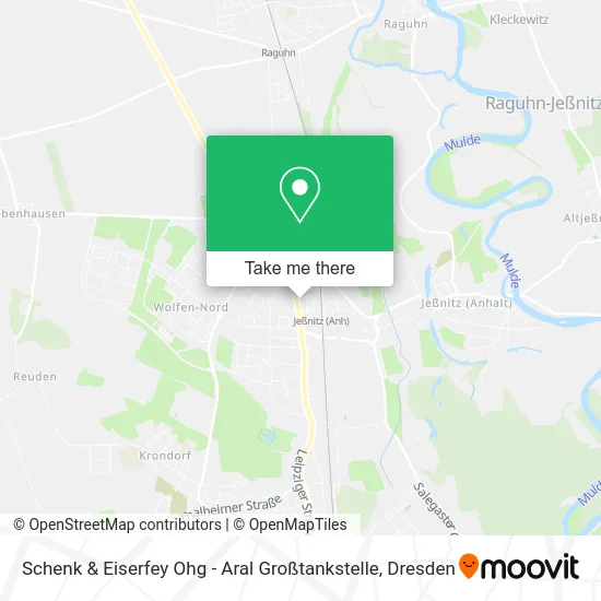 Карта Schenk & Eiserfey Ohg - Aral Großtankstelle