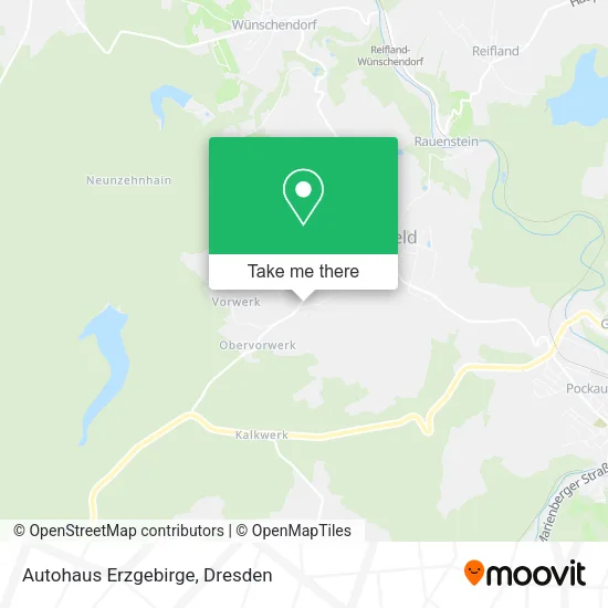 Карта Autohaus Erzgebirge