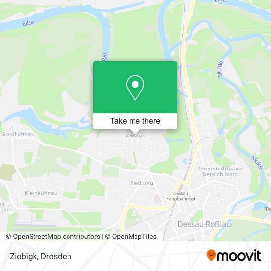 Карта Ziebigk
