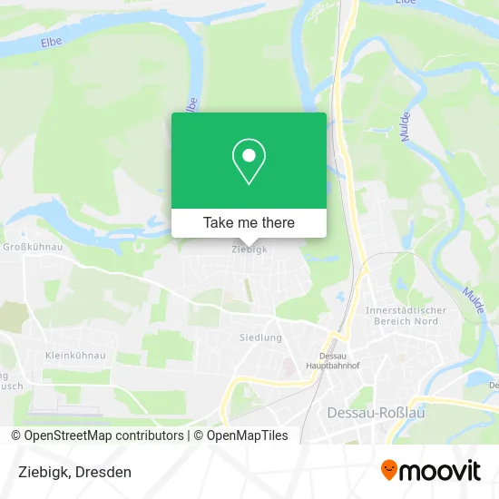 Ziebigk map