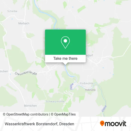 Карта Wasserkraftwerk Borstendorf