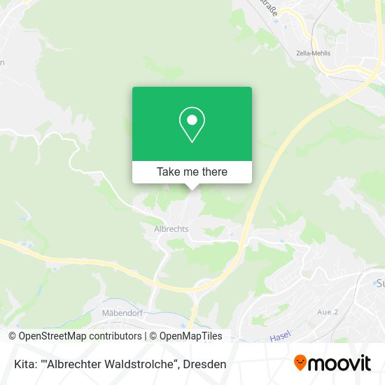 Карта Kita: ""Albrechter Waldstrolche“