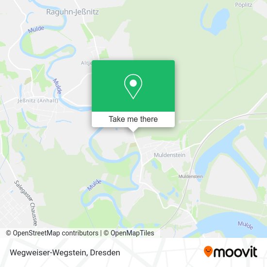 Карта Wegweiser-Wegstein
