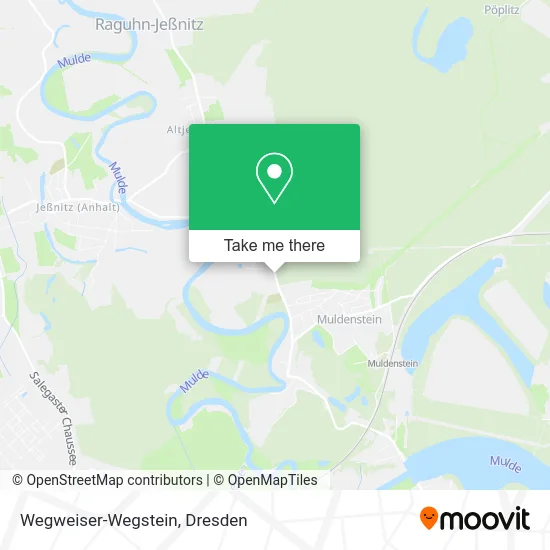 Карта Wegweiser-Wegstein