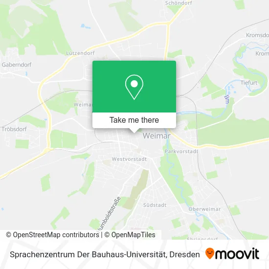 Карта Sprachenzentrum Der Bauhaus-Universität