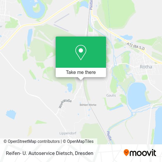 Карта Reifen- U. Autoservice Dietsch