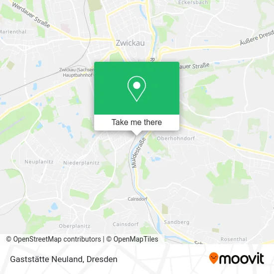 Карта Gaststätte Neuland