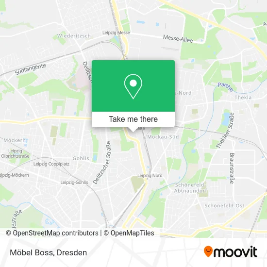 Карта Möbel Boss