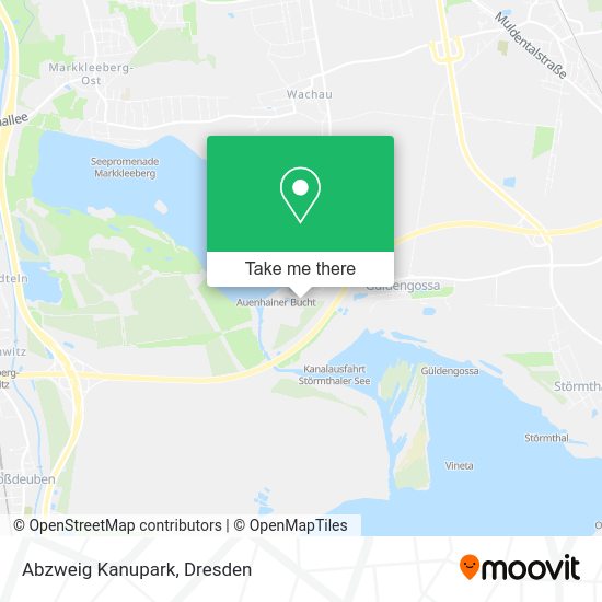 Карта Abzweig Kanupark