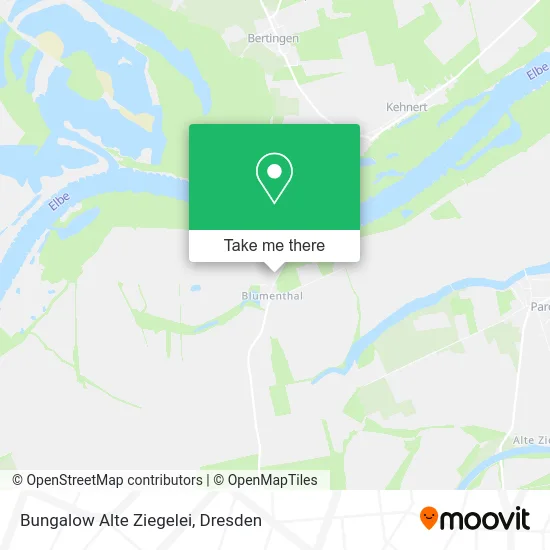 Карта Bungalow Alte Ziegelei