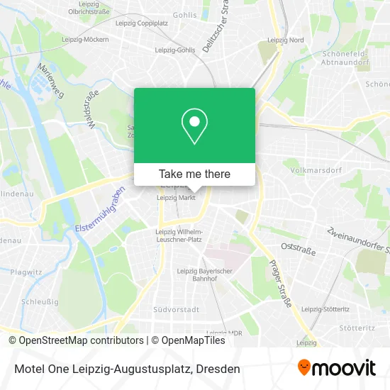 Карта Motel One Leipzig-Augustusplatz