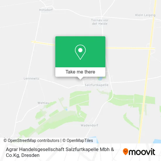 Карта Agrar Handelsgesellschaft Salzfurtkapelle Mbh & Co.Kg