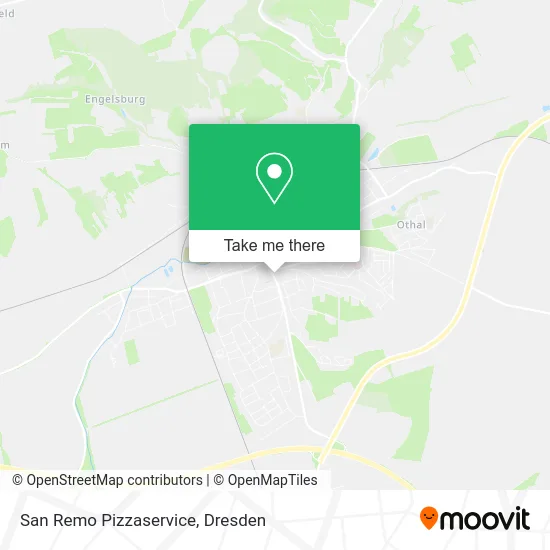 Карта San Remo Pizzaservice