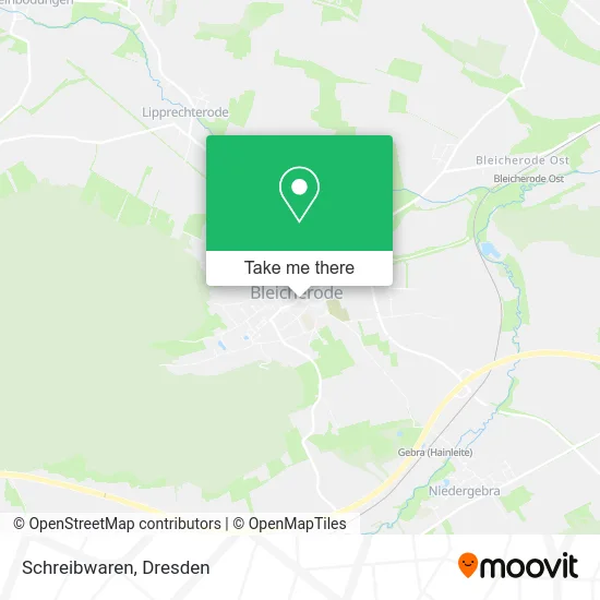 Карта Schreibwaren