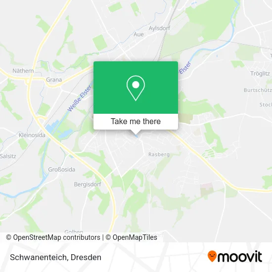 Карта Schwanenteich