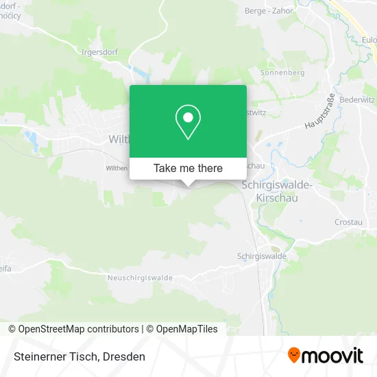 Карта Steinerner Tisch