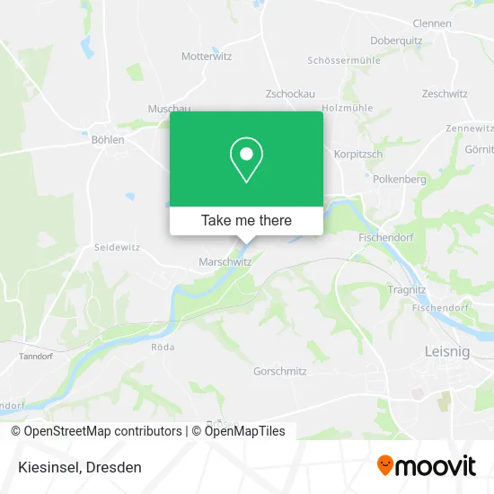 Карта Kiesinsel