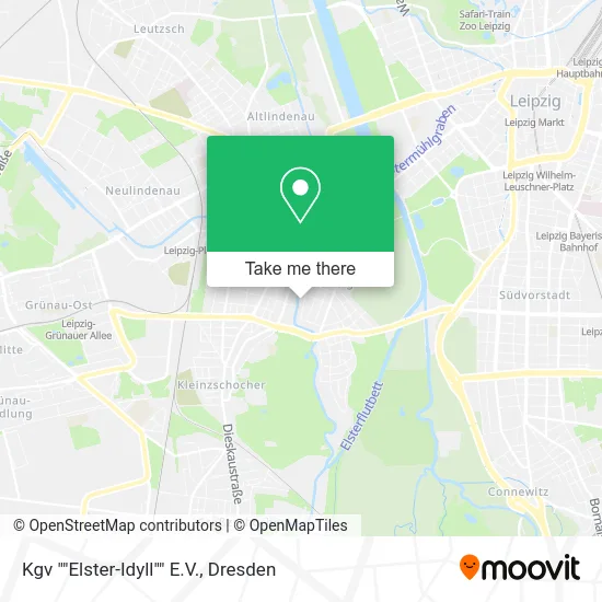 Карта Kgv ""Elster-Idyll"" E.V.