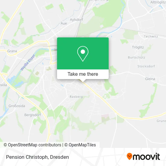 Карта Pension Christoph