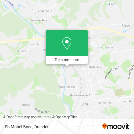 Карта Sb Möbel Boss