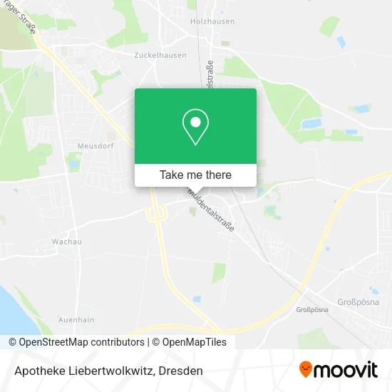 Карта Apotheke Liebertwolkwitz