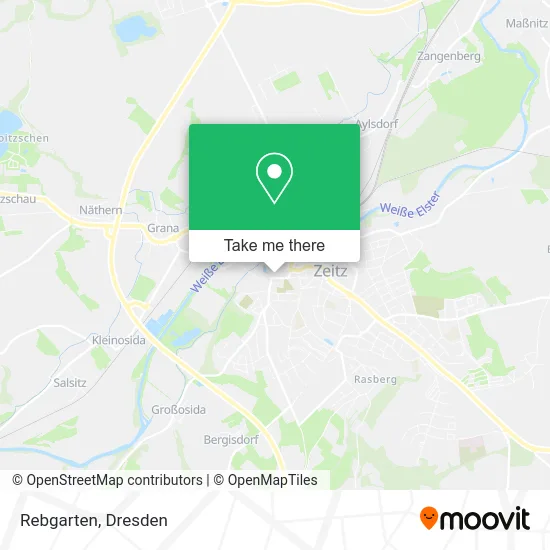 Карта Rebgarten