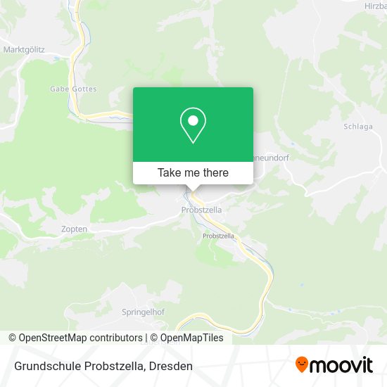 Карта Grundschule Probstzella