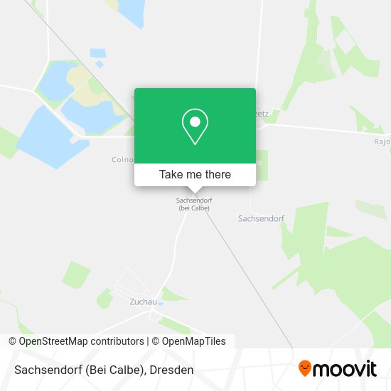 Карта Sachsendorf (Bei Calbe)