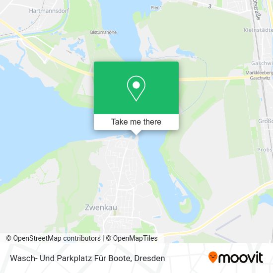 Карта Wasch- Und Parkplatz Für Boote