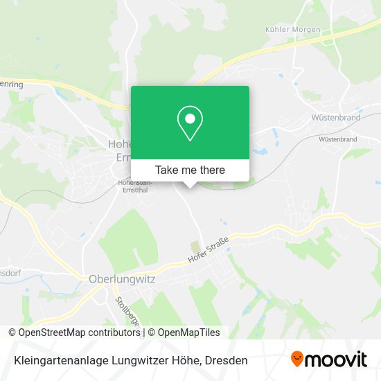 Карта Kleingartenanlage Lungwitzer Höhe
