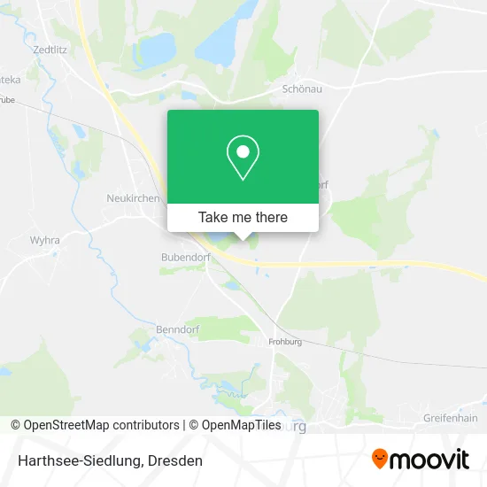 Карта Harthsee-Siedlung