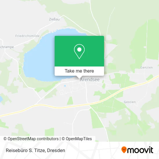Reisebüro S. Titze map