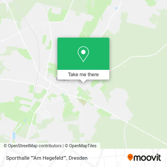 Карта Sporthalle ""Am Hegefeld""