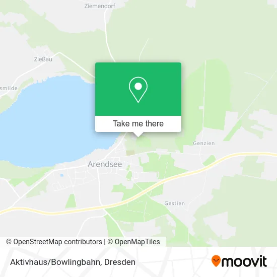 Карта Aktivhaus/Bowlingbahn